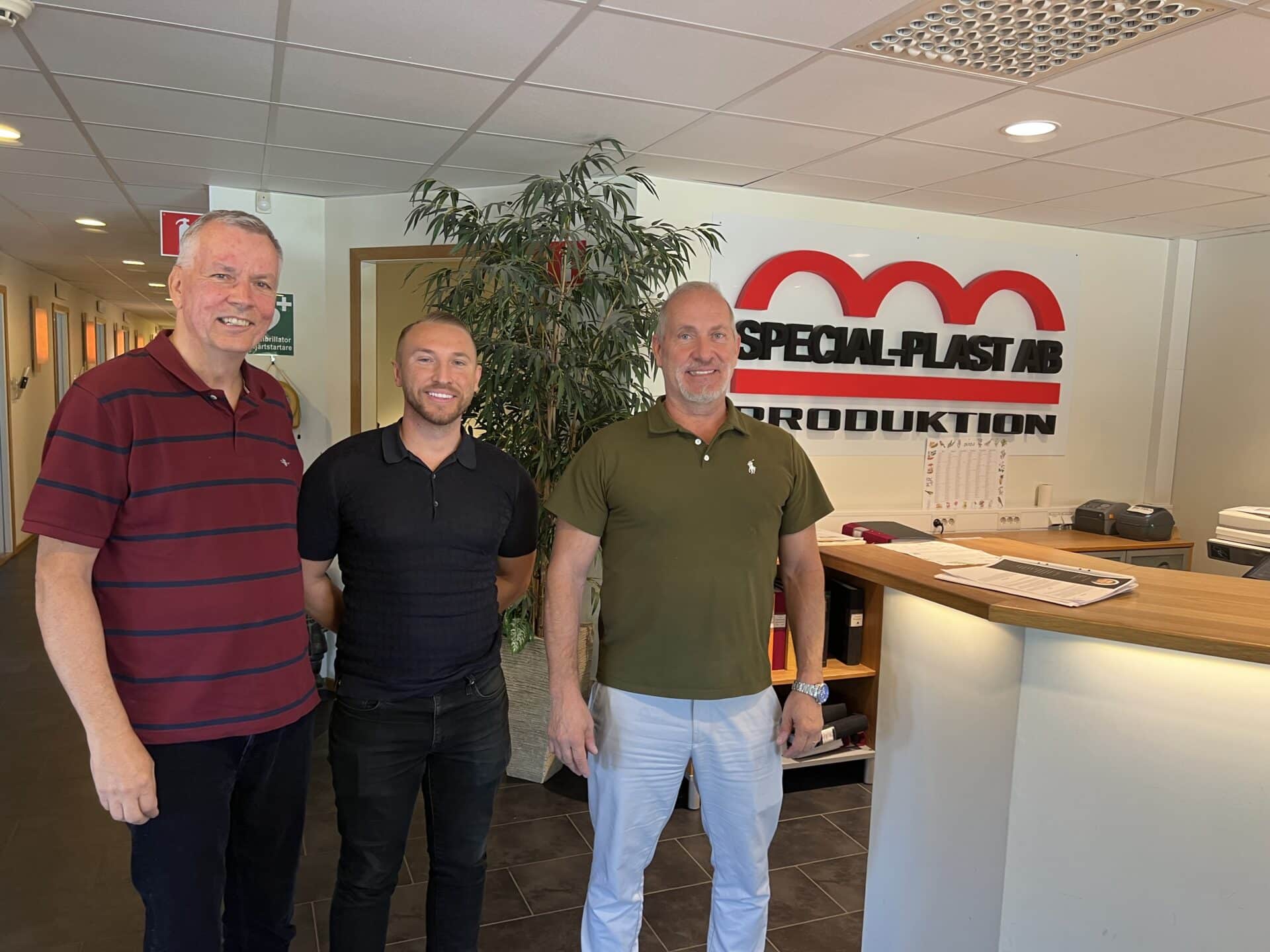 VD Magnus Bergström, Vice VD Oscar Månsson och Kurt Ståhl Karisma Rekrytering